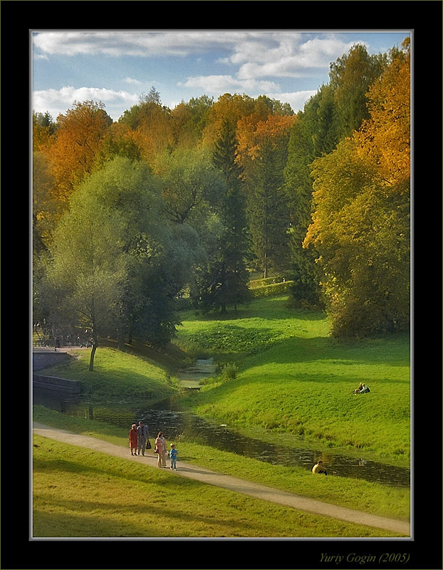 фото "Тепло осеннего парка #10" метки: пейзаж, лес, осень