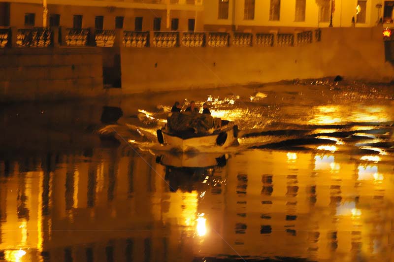 фото "Золотая ночь" метки: архитектура, пейзаж, вода