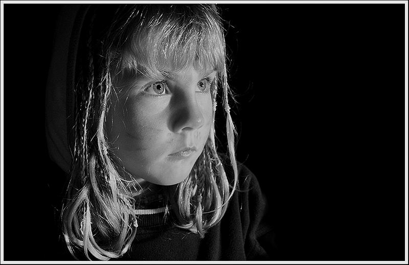 фото "Tinkara black & white" метки: портрет, дети