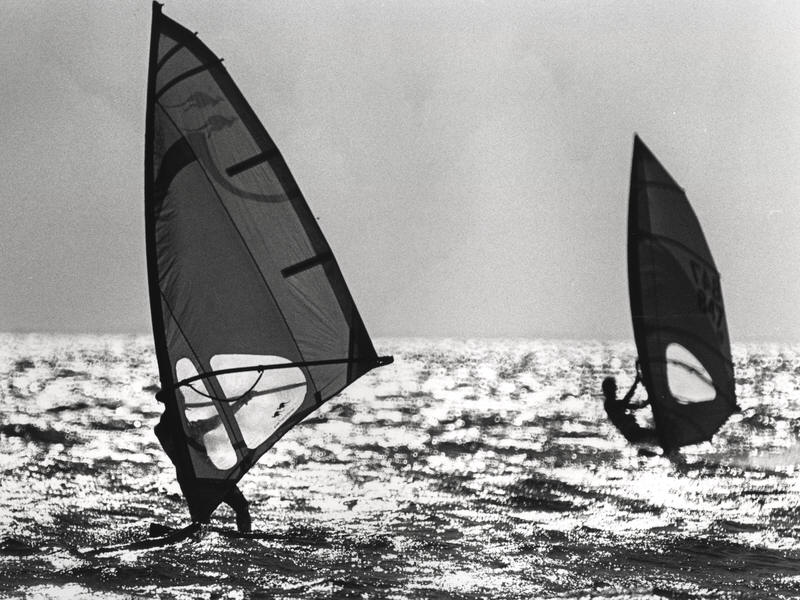 photo "Sail Away X2" tags: sport, black&white, 