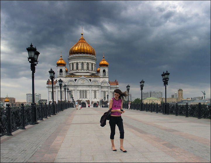 photo "Strong wind..." tags: architecture, landscape, 