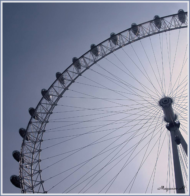 photo "London Eye" tags: architecture, technics, landscape, 