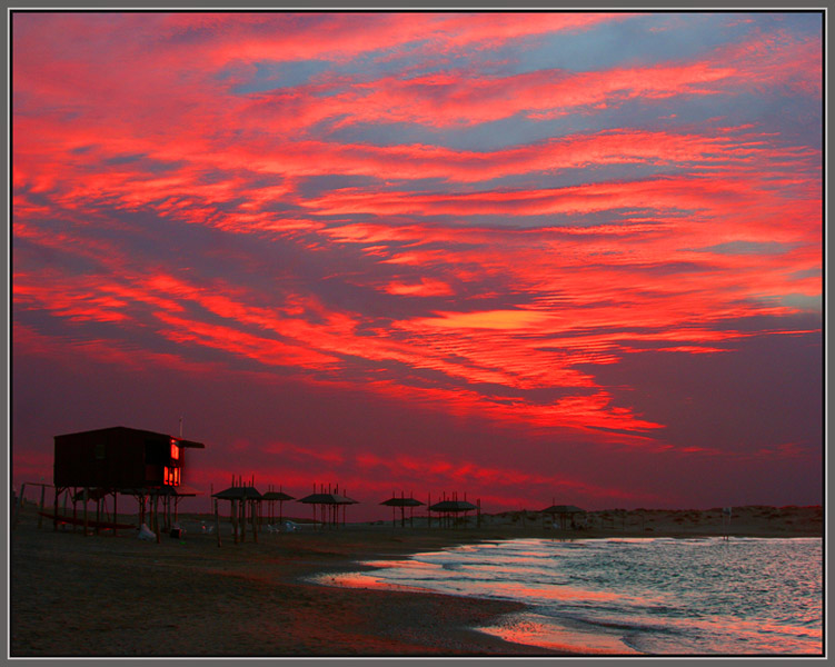 photo "Winter at the sea" tags: landscape, sunset, winter