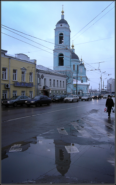 photo "Moscow, near the Rogojskaya Zastava" tags: architecture, landscape, winter