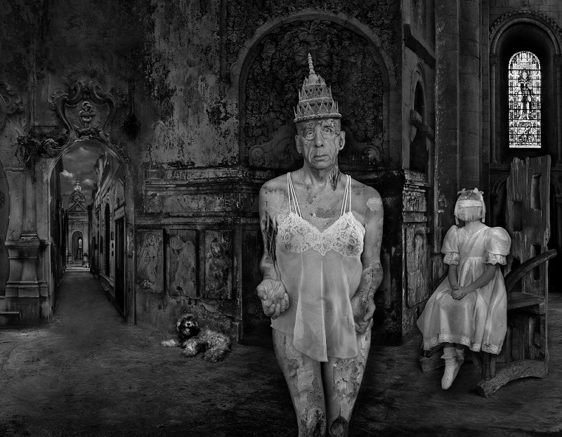 photo "Ladies-in-waiting" tags: black&white, 