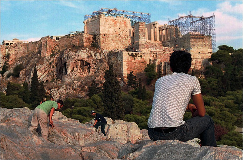 фото "Акрополь на закате" метки: архитектура, путешествия, пейзаж, Европа