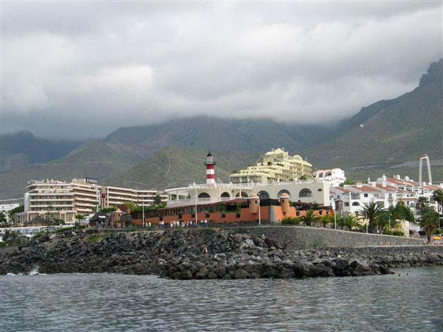 фото "Teneriffa. View from ship." метки: пейзаж, путешествия, Европа