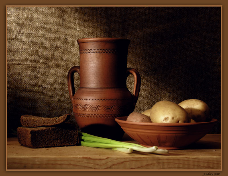 photo "Simple meal" tags: still life, 