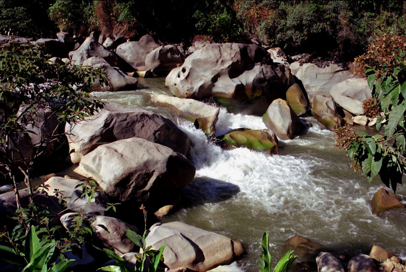 photo "Stons and water are friends" tags: landscape, travel, South America, water