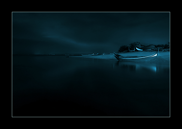 photo "Blue night" tags: landscape, night, water