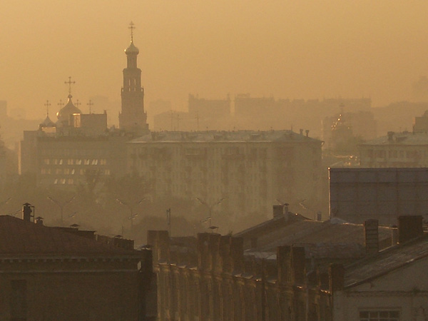 photo "Moscow evening" tags: architecture, landscape, 