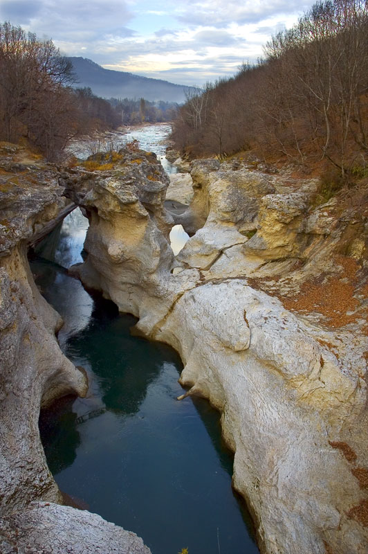 фото "Хаджохская теснина" метки: пейзаж, вода, горы