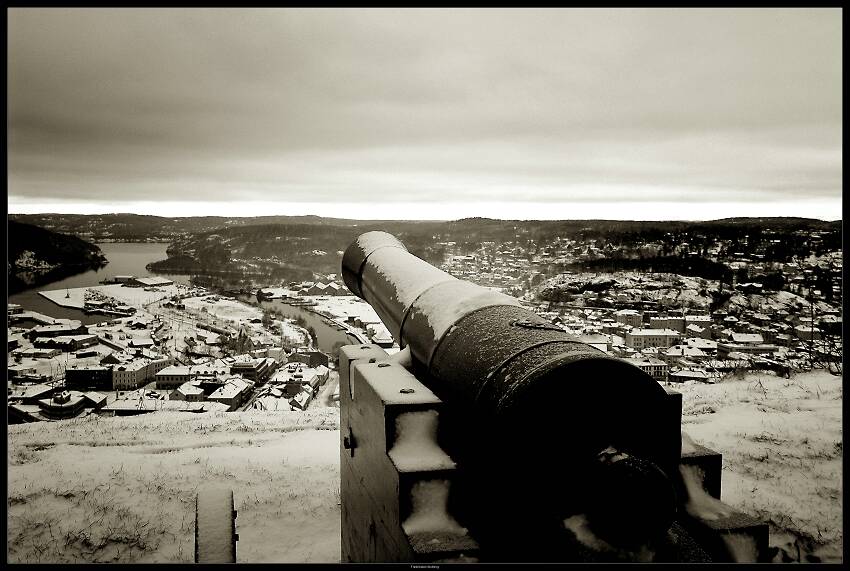 photo "From the old Castle" tags: landscape, black&white, 