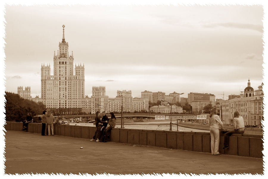 фото "Набережная Москвы-реки" метки: архитектура, пейзаж, 