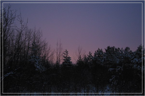 photo "Sunset in Gatineau Park (QC)" tags: landscape, travel, North America, night