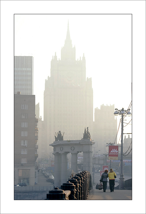 photo "Moscow morning" tags: genre, 