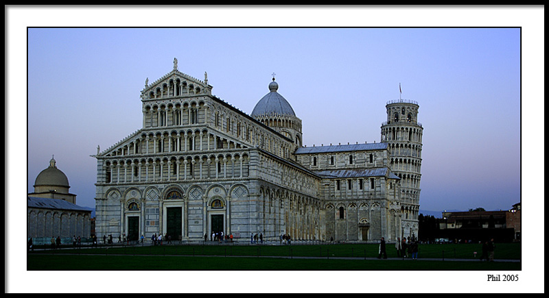 photo "leaning tower ..." tags: architecture, travel, landscape, Europe