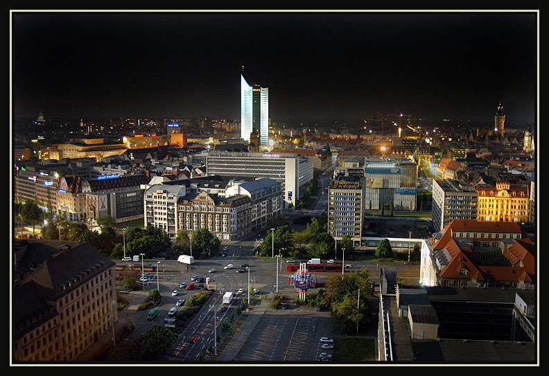 фото "Night and day in Leipzig" метки: путешествия, Европа