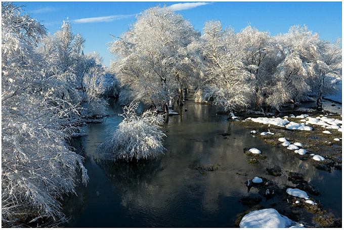 фото "***" метки: пейзаж, вода, зима