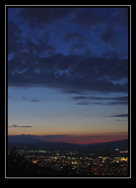 photo "Skopje by Night" tags: landscape, night, sunset