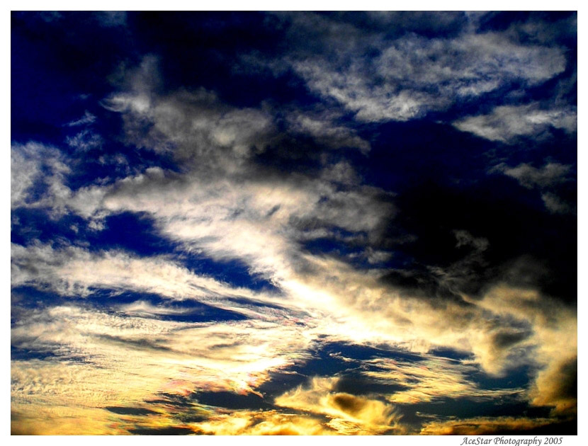 photo "Sunset Cloudy Sky" tags: landscape, clouds, sunset