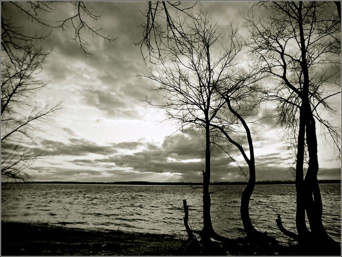 фото "*4" метки: пейзаж, черно-белые, облака