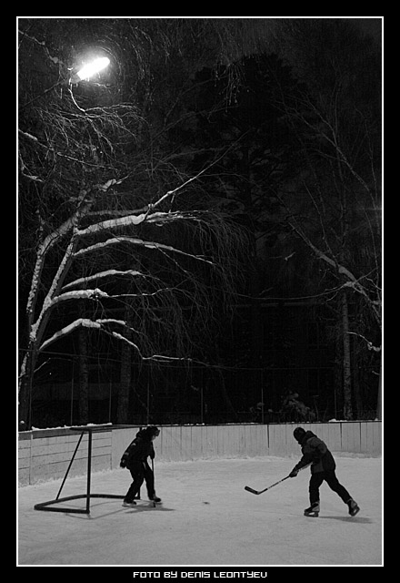 фото "On Ice!" метки: жанр, черно-белые, 