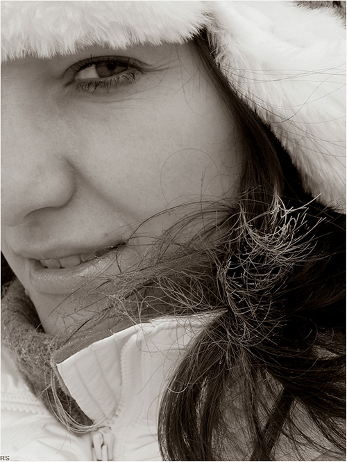 photo "snow" tags: portrait, woman