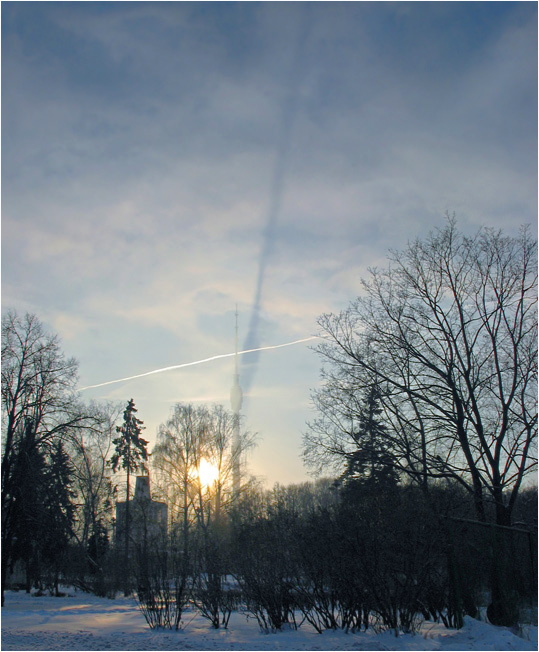 photo "Miracle in Ostankino. Moscow." tags: landscape, winter