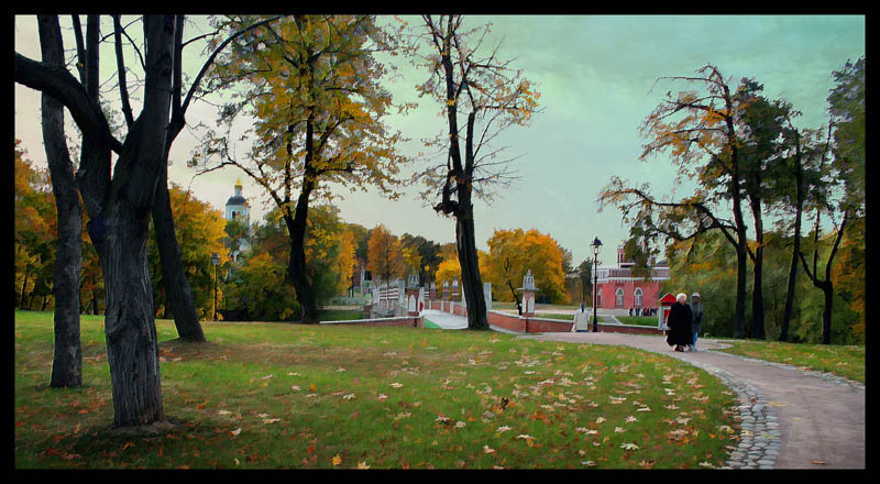 photo "Walk in park" tags: landscape, autumn
