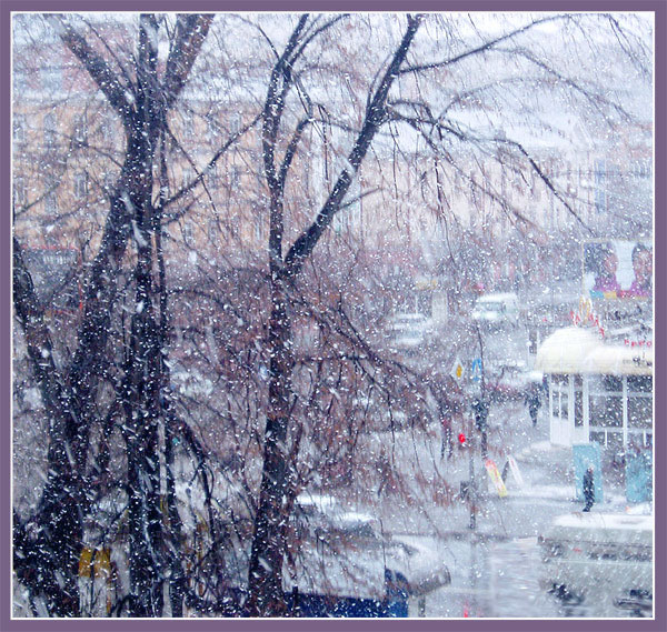 photo "Snowfall" tags: landscape, winter