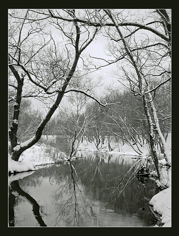 photo "december river" tags: landscape, water, winter
