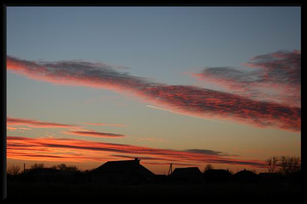 photo "***" tags: landscape, sunset, winter