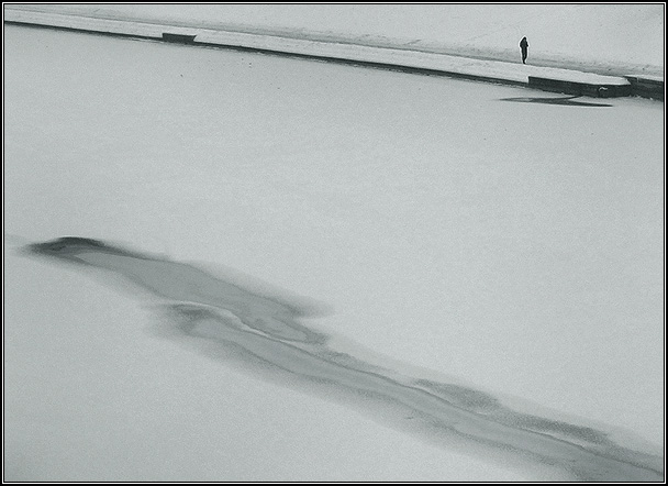 фото "Одиночество" метки: пейзаж, макро и крупный план, зима