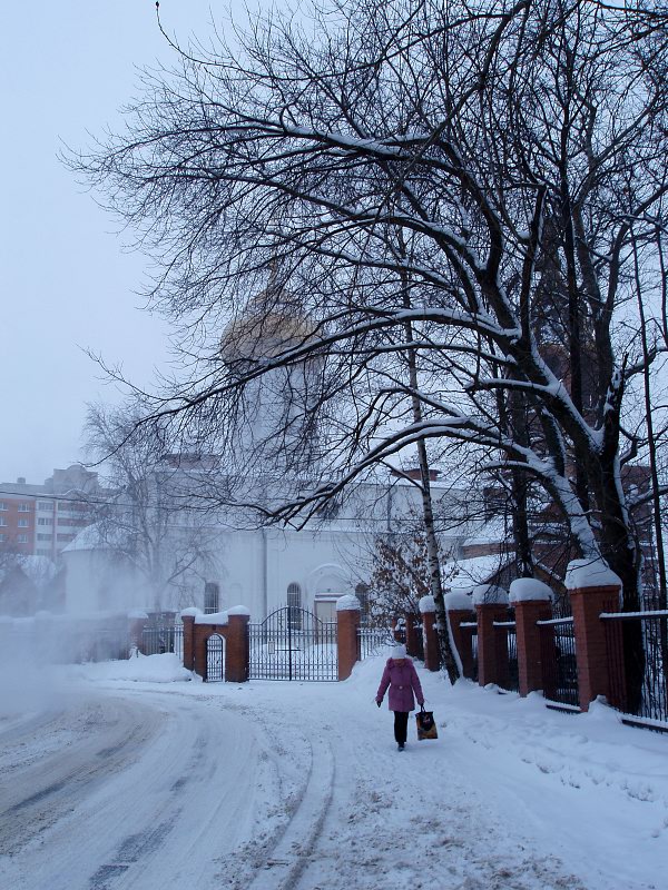 фото "Дворы маленького города (8)" метки: пейзаж, архитектура, зима