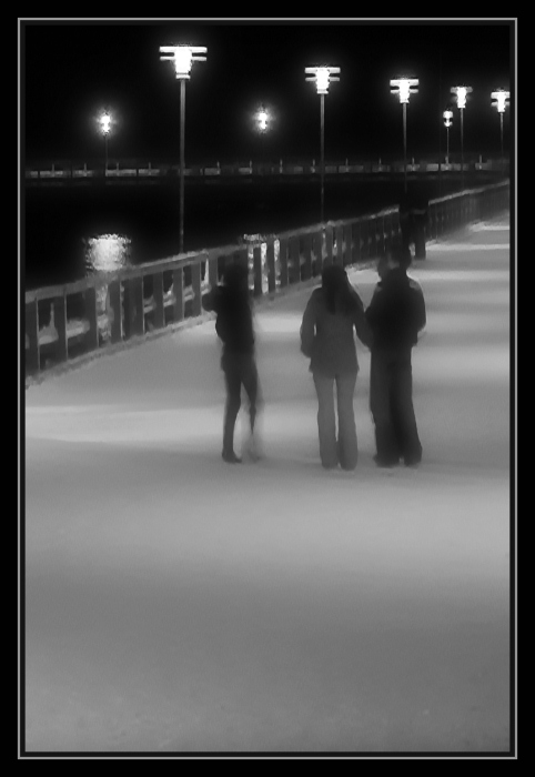 photo "Nights conversations" tags: genre, landscape, night