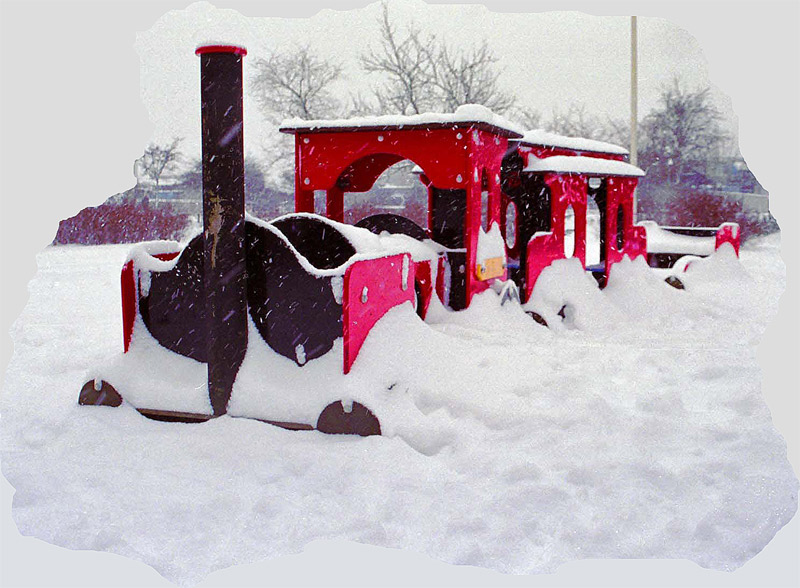 фото "Snow train" метки: пейзаж, абстракция, зима