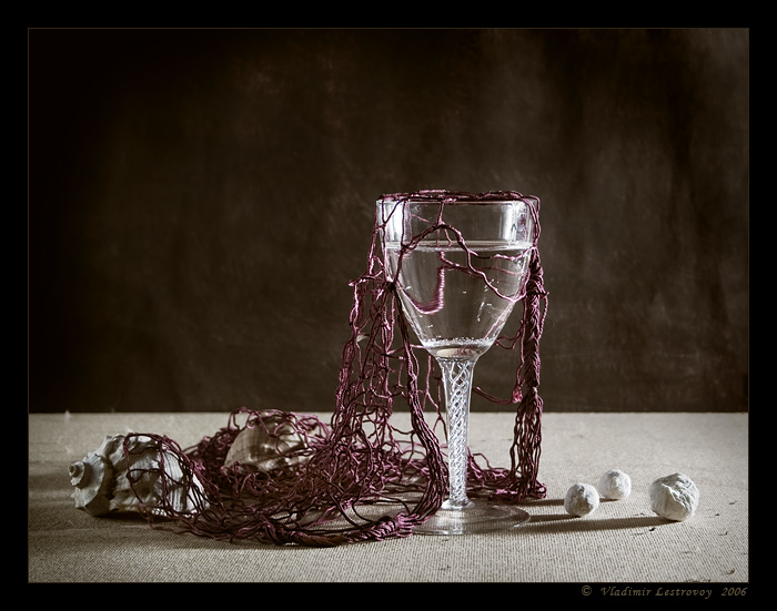 photo "Etude with a wine glass" tags: still life, 