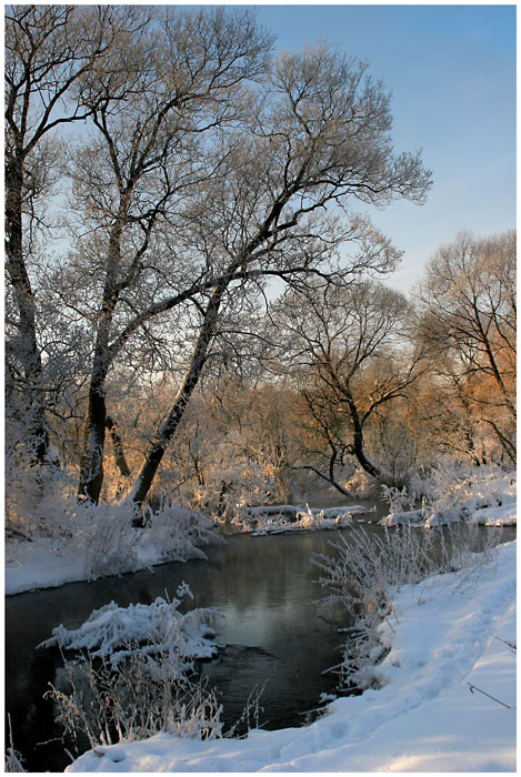 фото "Предвечерний час" метки: пейзаж, зима