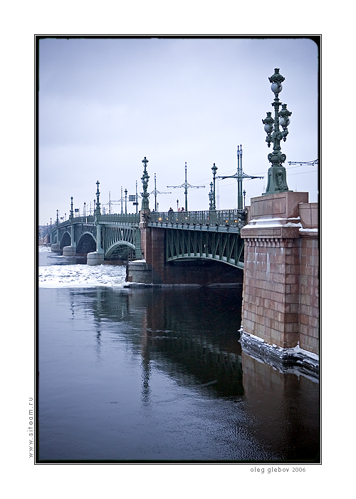 фото "Троицкий мост" метки: архитектура, пейзаж, 