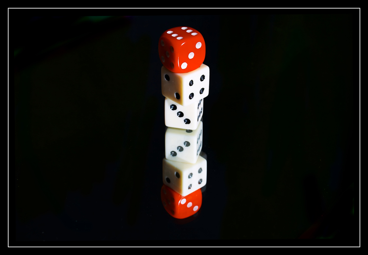 photo "Side of game or experiments with a mirror." tags: still life, 