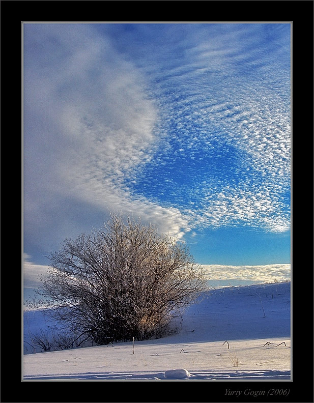 photo "Snow in sky" tags: landscape, clouds, winter