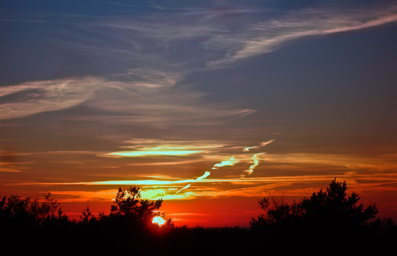 photo "october 8th" tags: landscape, clouds, sunset