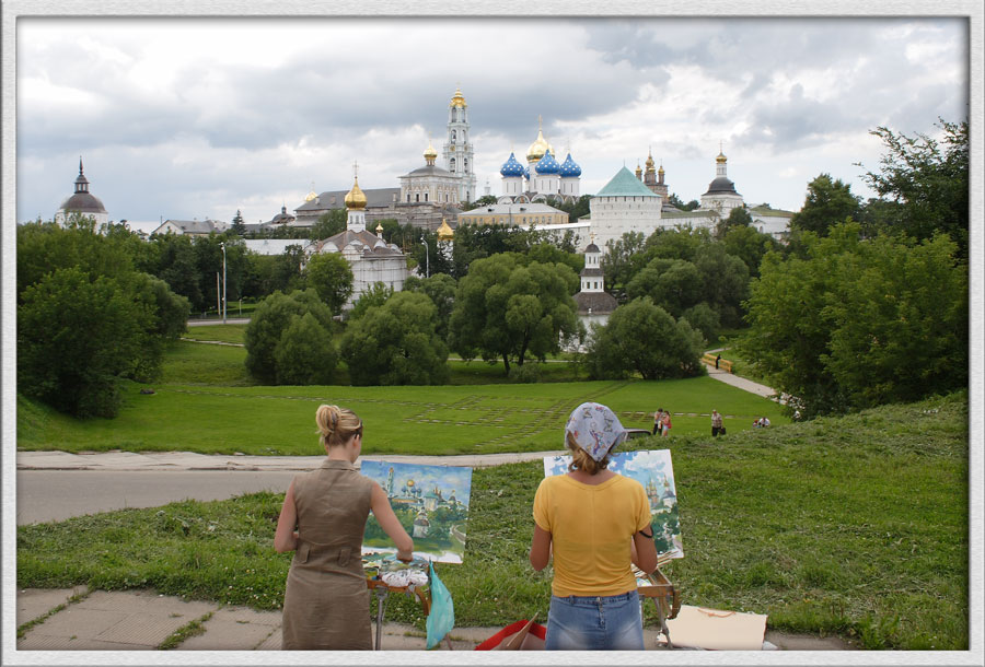 photo "Sergieva Lavra" tags: landscape, summer