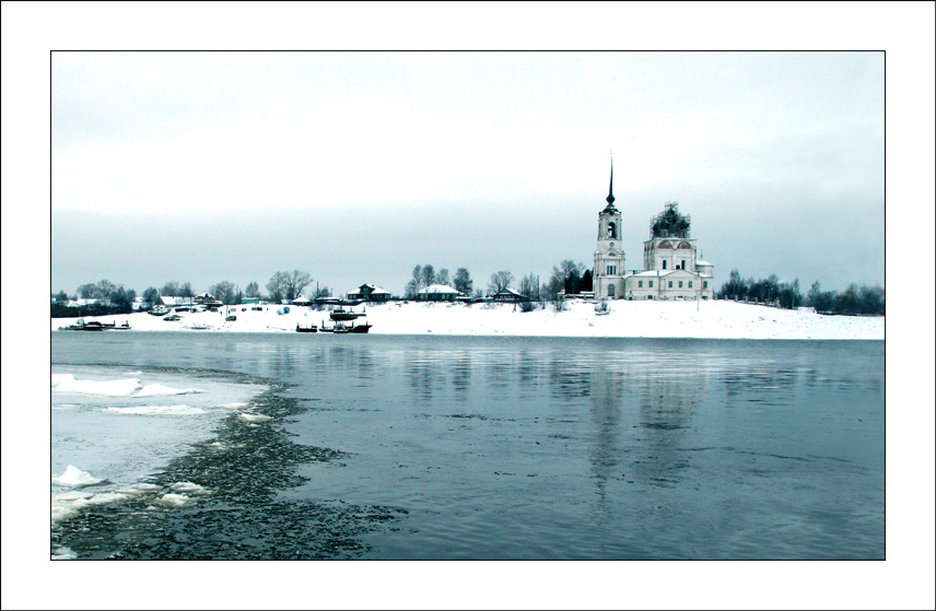 photo "Solvychegodsk." tags: landscape, winter