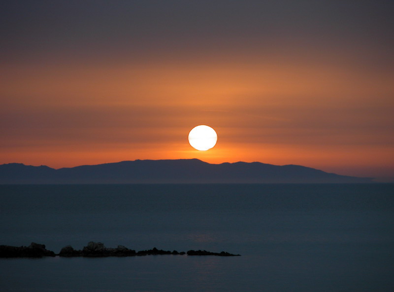 photo "Paros Sunset" tags: landscape, sunset