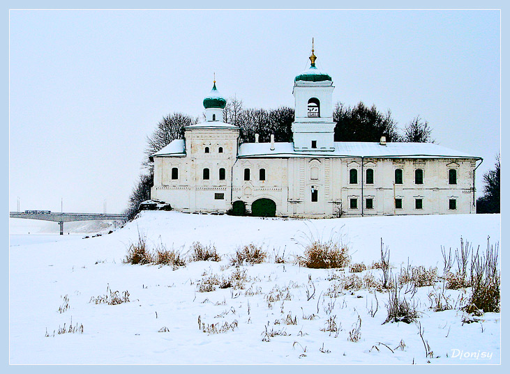 photo "Spaso-Mirozhsky monastery" tags: architecture, landscape, winter