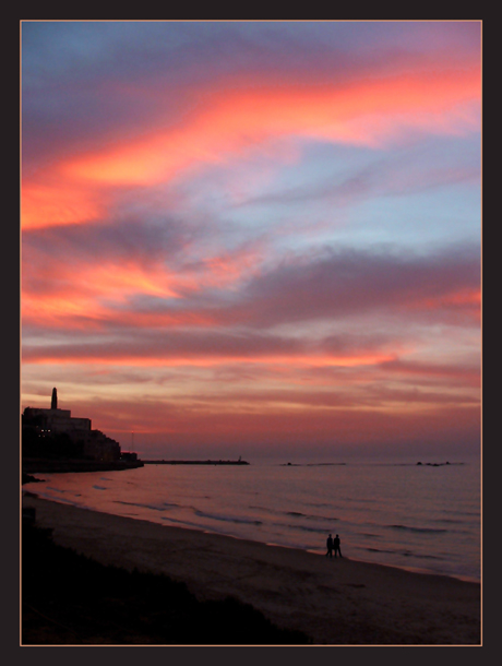 photo "Sunset for 2" tags: landscape, clouds, sunset