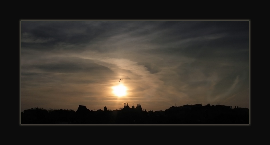 фото "Полёт к солнцу" метки: пейзаж, закат