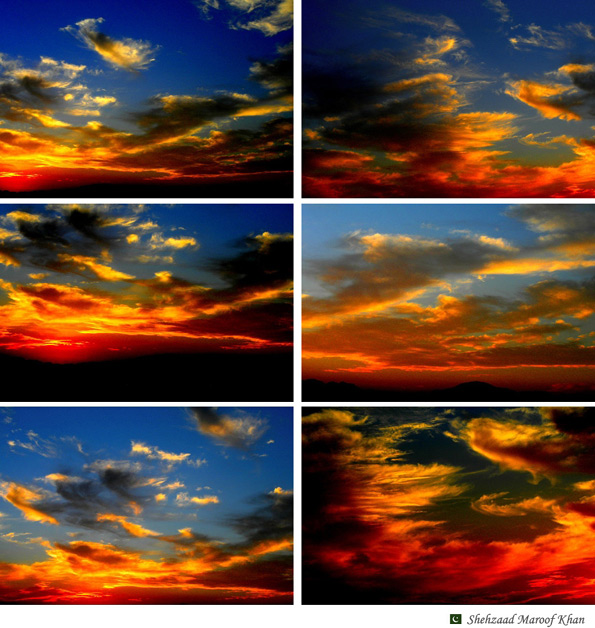 фото "Sunset Angels" метки: пейзаж, закат, облака